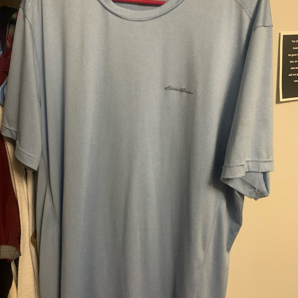 Eddie Bauer Men's Blue Shirt